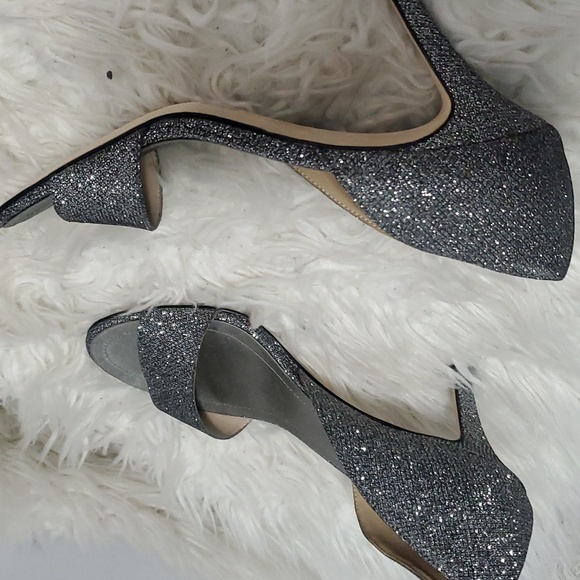 Pelle Moda Pewter Evening pumps EU40 - Picture 3 of 4